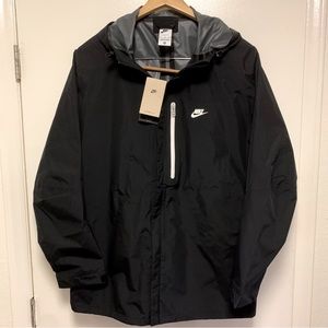 Nike NWT Storm-FIT Legacy Hooded Shell Jacket Black DM5499 010 Men's XXL